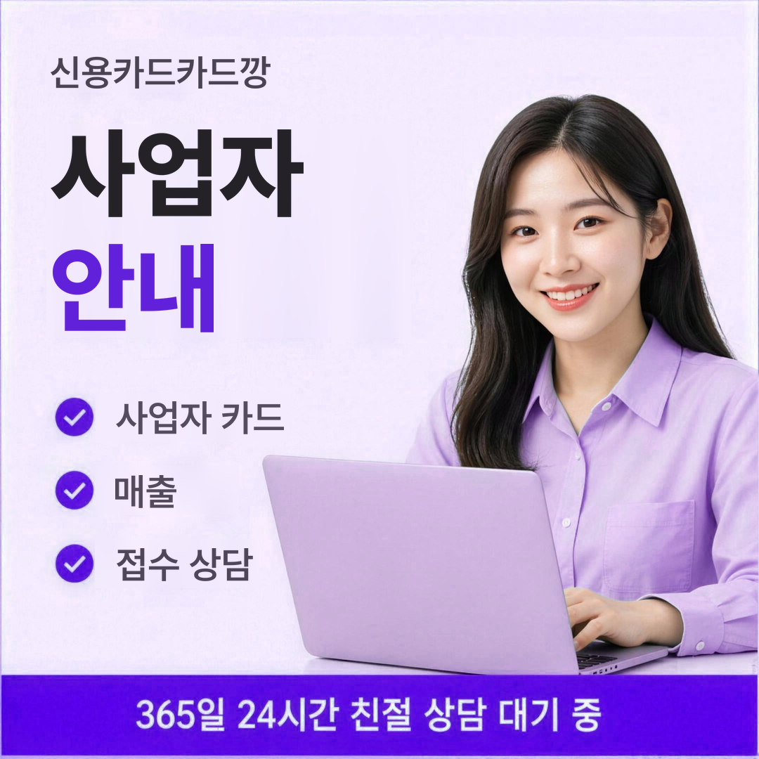 다음머니 신용카드카드깡 사업자 안내